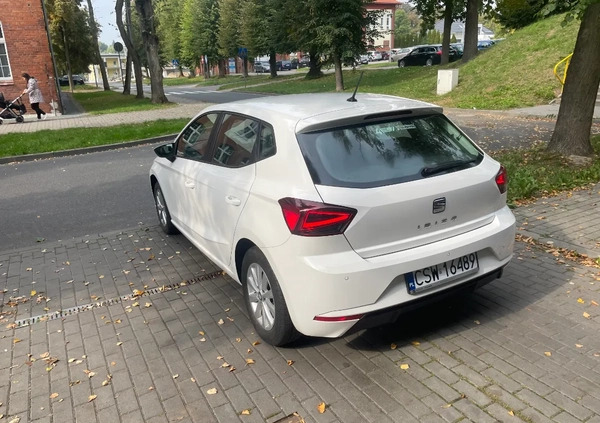 Seat Ibiza cena 42900 przebieg: 42744, rok produkcji 2018 z Świecie małe 79